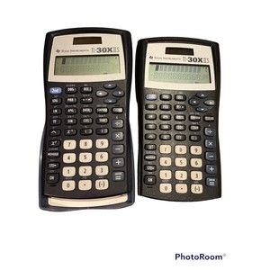 2x Texas Instruments 30XIIS Calculator